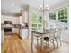 Casual dining area with hardwood floors and lots of natural light at 3277 Richards Xing, Fort Mill, SC 29708