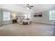 Main bedroom with plush carpet, neutral walls, and a ceiling fan at 3405 Taviston Dr, Waxhaw, NC 28173