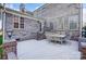 Brick patio with seating area and adjacent to the house at 3405 Taviston Dr, Waxhaw, NC 28173