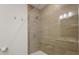 Bathroom with a shower and glass enclosure at 4027 Capital Ridge Ct # 10, Charlotte, NC 28205