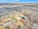 Aerial view of property showing house and surrounding land at 591 Shiloh Rd, Statesville, NC 28677