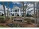 Community clubhouse entrance with landscaping at 6014 Cadence Ln, Fort Mill, SC 29707