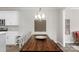 Dining room featuring a rustic wood table and chandelier at 6014 Cadence Ln, Fort Mill, SC 29707