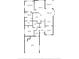 Detailed floor plan showcasing the layout of the home, room dimensions, and spatial relationships at 629 Cordova Ct, Salisbury, NC 28146