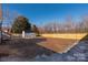 Large backyard with storage shed and wooden fence at 646 Central Nw Dr, Concord, NC 28027