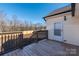 Deck with stairs leading to backyard and home at 646 Central Nw Dr, Concord, NC 28027