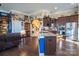 Modern kitchen with stainless steel appliances and granite counters at 7236 Albemarle Dr, Denver, NC 28037