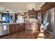 Modern kitchen with stainless steel appliances and granite counters at 7236 Albemarle Dr, Denver, NC 28037