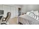 Bright bedroom with double doors leading to closet and window light at 7251 Meeting St, Charlotte, NC 28210