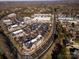 Aerial view of nearby shopping and restaurants at 7908 Rea View Ct, Charlotte, NC 28226