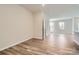 Open living area with hardwood flooring and neutral colors at 9839 Old Garden Cir, Gastonia, NC 28056