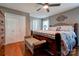 Spacious bedroom with wood flooring and large closet at 116 Country Creek Dr, Kings Mountain, NC 28086