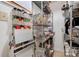 Well-organized pantry with wire shelving offering lots of storage at 116 Country Creek Dr, Kings Mountain, NC 28086