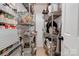 Well-organized pantry with ample shelving for storage at 116 Country Creek Dr, Kings Mountain, NC 28086