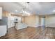 Modern kitchen with stainless steel appliances and an island at 123 Neill Estate Ln, Mooresville, NC 28117