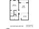 Unit 420 floor plan shows a bedroom, living room, kitchen, and bathroom at 1315 East Blvd # 420, Charlotte, NC 28203