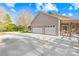 Spacious two-car garage with screened porch at 13924 Island Dr, Huntersville, NC 28078