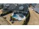 Home with a private pool and backyard at 14206 Morningate St, Huntersville, NC 28078