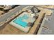 Community pool with a shallow area for  at 14206 Morningate St, Huntersville, NC 28078