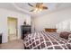 Spacious main bedroom with large windows and ensuite bath at 159 Kallie Loop, Mooresville, NC 28117