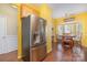 Kitchen with stainless steel appliances and granite countertops at 159 Kallie Loop, Mooresville, NC 28117