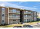Exterior view showcasing the apartment complex architecture with private balconies at 1620 #G Arlyn Cir # G, Charlotte, NC 28213