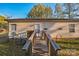 Rear house view with ramp access, and A/C unit at 1957 Beth Haven Church Rd, Denver, NC 28037