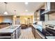 Modern kitchen featuring stainless steel appliances and granite countertops at 1957 Beth Haven Church Rd, Denver, NC 28037