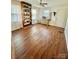 Bedroom with wooden floors and built-in shelving at 1995 Gastonia Hwy, Lincolnton, NC 28092