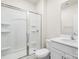 Clean bathroom with shower and toilet at 221 Wildflower Dr, Locust, NC 28097