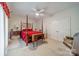 Spacious bedroom with a four-poster bed and ample closet space at 5218 Shadow Pond Ln, Charlotte, NC 28226