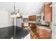 Bright kitchen boasts granite countertops and modern cabinetry at 5428 Old Course Dr, Cramerton, NC 28032