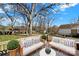 Relaxing deck with seating area overlooking the backyard at 624 Gaywood Dr, Charlotte, NC 28273