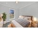 Bedroom with wood bed frame and window at 624 Gaywood Dr, Charlotte, NC 28273