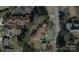 Aerial view showing building location and surrounding area at 1017 N Center Nw St, Hickory, NC 28601