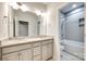 Bathroom with granite countertop and double sinks at 1056 Emory Ln, Fort Mill, SC 29708