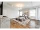 Large main bedroom with hardwood floors and stylish decor at 1056 Emory Ln, Fort Mill, SC 29708