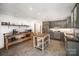 Eat-in kitchen with butcher block island and open shelving at 1346 5Th Street Nw Cir, Hickory, NC 28601