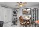 Casual dining area with table and chairs near kitchen at 2465 Cedar Valley Dr, Conover, NC 28613