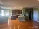 Kitchen with dark wood cabinets and granite countertops at 250 Bost Rd, China Grove, NC 28023