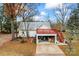 Spacious garage with attached deck and stairs at 2633 Jb Denton Rd, Lancaster, SC 29720