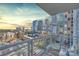 Stunning city skyline view from private balcony with seating at 333 W Trade St # 1204, Charlotte, NC 28202