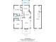 Two-story house floor plan with 2 bedrooms and 1 bath at 3513 Startown Rd, Newton, NC 28658