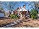 Brick ranch house with front porch and walkway at 3513 Startown Rd, Newton, NC 28658