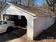 Detached single car garage with storage at 416 Richardson St, Albemarle, NC 28001