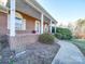 Brick home with covered porch and walkway at 44101 Millingport Rd, Richfield, NC 28137