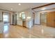 Kitchen with stainless steel appliances and light cabinets at 44101 Millingport Rd, Richfield, NC 28137