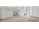 Upper hallway with carpet and access to bedrooms at 1108 Verdigris Dr # 802/0802, Gastonia, NC 28054