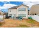 Spacious backyard with patio, deck, and trampoline at 1147 Wagner Ave, Fort Mill, SC 29715
