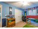bedroom with a loft bed and gaming setup at 1147 Wagner Ave, Fort Mill, SC 29715